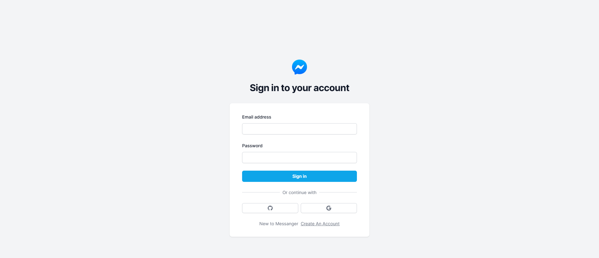Messenger Clone
